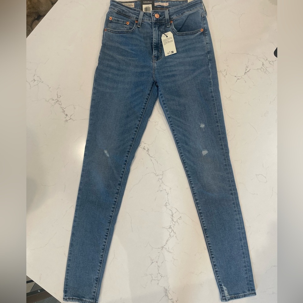 721 High Rise Skinny Classic Blue Women's Jeans